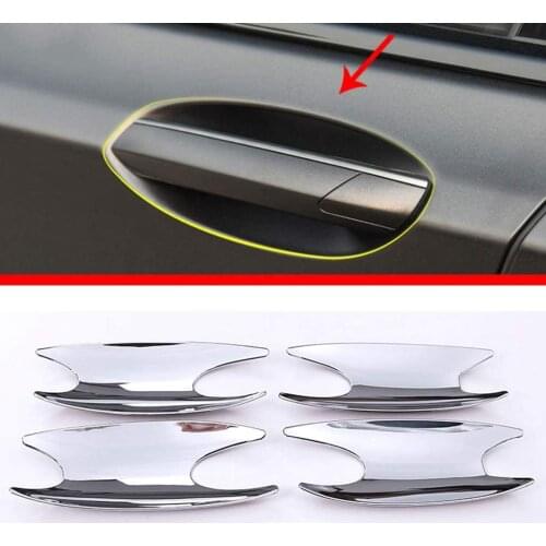 Door Cup Protector For BMW 7 Series G11 G12 730 740 2016 2017, Interior Handle Paint Anti-scratch Guard Protective Film