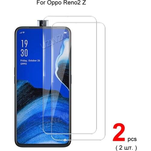 For Oppo Reno2 Z Reno 2 Z Explosion Proof 2.5D 0.26mm Tempered Glass Screen Protector Protective Glass Film Guard