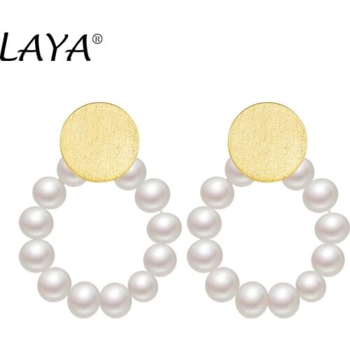 925 Sterling Silver Fashion New Style Shell Pearl Drop Earrings For Womens Wedding Party Noble And Elegant Luxury Jewelry Gift