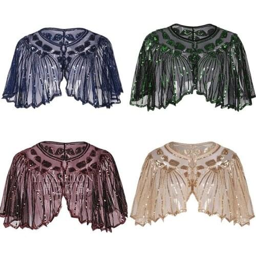 Cross Border Late Formal Dress Shawl Autumn And Winter WOMENS Dress Party Banquet Lace Sequin Formal Dress Europe And America 2