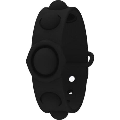 2021 Creative Portable Push Bubble Fidget Bracelet Toy Stress Relief Wearable Sensory Wristband Toys for Kids and Adults Gift