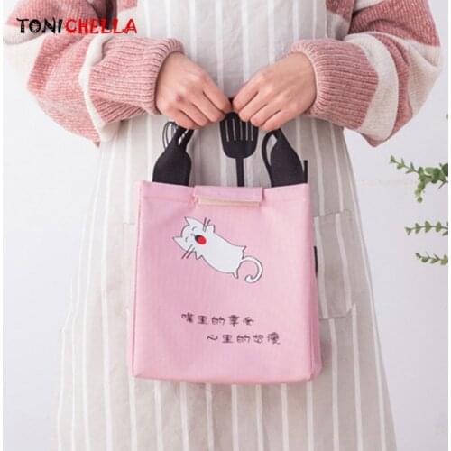 Baby Thermal Bags For Mom Bottle Infant Food Warmer Cartoon Animal Pattern Tote Aluminum Foil Insulation Lunch Box Bag CL5302
