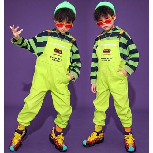 Jazz Dance Costumes For Boys Hip Hop Street Dance Stage Rave Outfit Practice Performance Clothing Casual Clothes