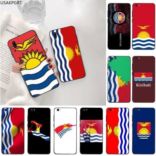 Republic of Kiribati National Flag Black Cell Phone Case For Vivo Y91c Y17 Y51 Y67 Y55 Y7s Y81S Y19 V17 vivos5