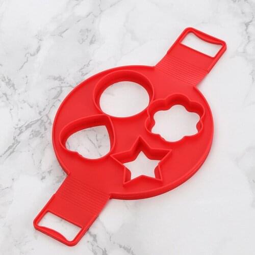Pancake Egg Ring Maker Nonstick Cooking Tool Round Heart Pancake Maker Egg Cooker Pan Flip Eggs Mold Kitchen Baking Accessories
