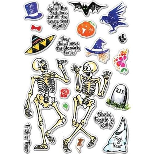 Bone Clear Stamp Or stamp for DIY Scrapbooking/Card Making/Kids Fun Decoration Supplies A296