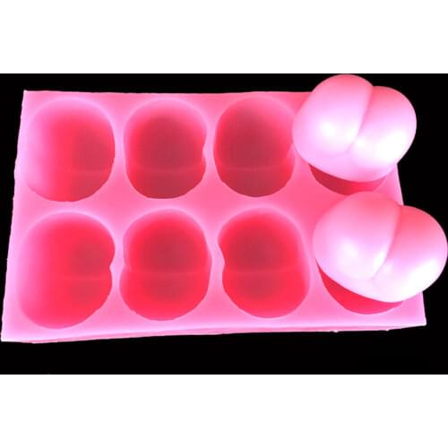 Crayon little new ass silicone mold chocolate mould ice cube diy