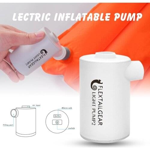 Electric USB Charging Mini Air Pump for Outdoor Inflatable Camping Mat Pad Home Inflatable Balloon Toys Tools Inflatable Pump