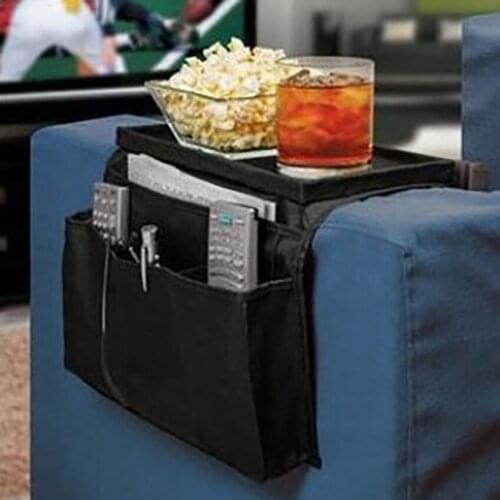 Oxford Sofa Storage Bags Multi-function Foldable Hanging Organizer Storage Bag For Home Sofa Armchair Sundries bag