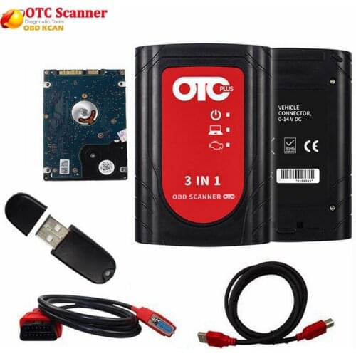 Professional obd2 automotive scanner IT3 V14.10.028 Global Techstream OTC Plus 3 in 1 OBDII OTC Scanner car diagnostic tool