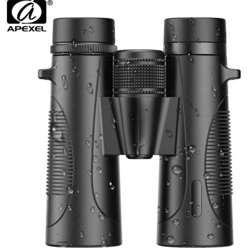 APEXEL 10x42 Telescope Professional Powerful Binoculars Wateproof With BAK4 Prism Optics For Camping Hunting Tourism
