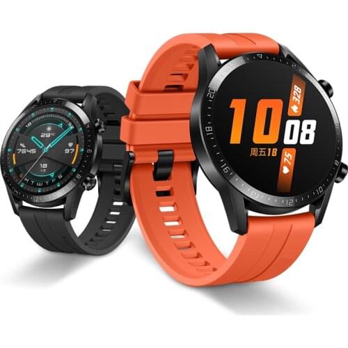 Huawei watch gt 2 strap for gear s3 frontier galaxy watch 46mm silicone watchband bracelet 22mm watch band huawei watch gt strap