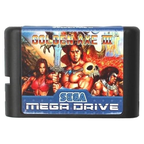 Golden Axe III 16 bit MD Game Card For Sega Mega Drive For Genesis