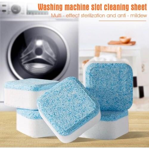 1/4pcs Washing Machine Deep Cleaner Washer Cleaning Detergent Effervescent Remover Tablet for Washing Machine Cleaning Products