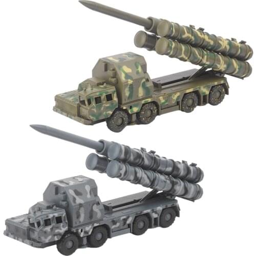 1/72 S-300 Russian Missile Launcher Vehicle Toy Simulated Model Toys