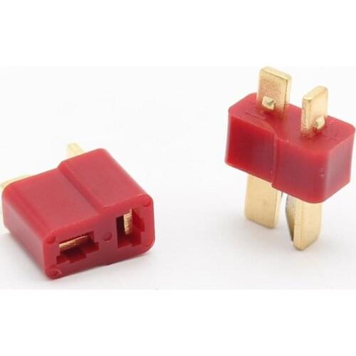 10 Pairs T Plug Deans Terminal Connector Set For RC LiPo Battery Helicopter Male/Female Terminals Connectors Adapter
