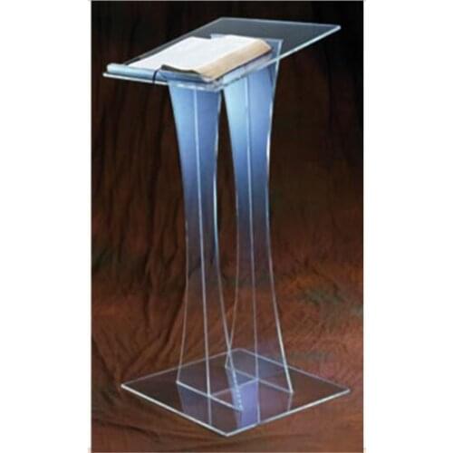 Acrylic Glass Rostrum Acrylic Podium Pulpit Lectern Speech Pulpit Designs plexiglass