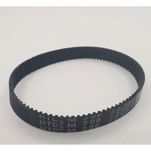 Black Rubber HTD 3M Type Closed Loop Timing Pulley Belt 3mm Picth 309-342mm Length 10/15mm Width Synchronous Belt