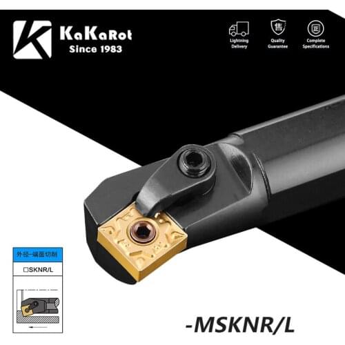 KaKarot Internal Turning Tool Holder S20R-MSKNR12 S25S-MSKNR12 S25T-MSKNR12 S25S-MSKNL12 S32T-MSKNR12 MSKNL12 Carbide Inserts