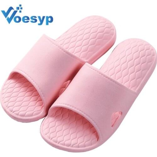 Home Slippers Woman Fashion Soft Bathroom Couple House Slippers Flats Flowers Shoes For Women Man Beach Slides