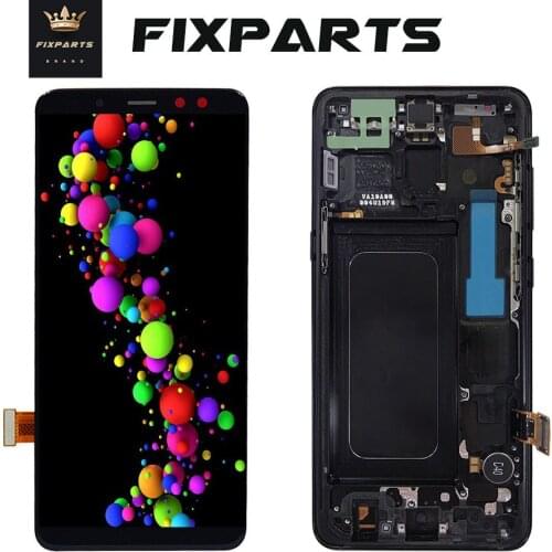 Warranty Tested Screen For 5.6" Galaxy SAMSUNG A530 LCD Touch Screen Digitizer Assembly for samsung Display A8 2018 Replacement
