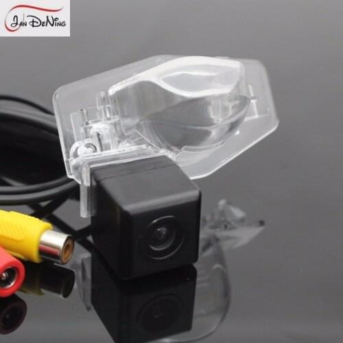 JanDeNing HD CCD Car Rear View Parking/ Backup Reverse Camera/License Plate Light OEM WaterProof For Honda CRV CR-V 2007-2010