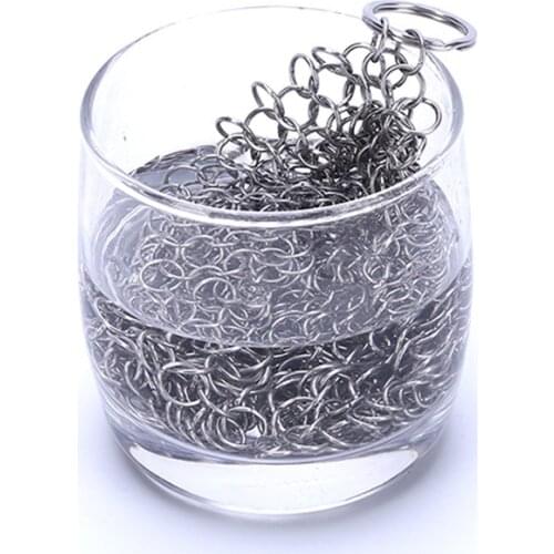 Stainless Steel Ring Cleaner Durable and Safety Multi-purpose Kitchen Supplies for Cleaning Pan Tableware Glass TS2