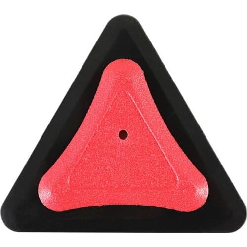 Red Pet Hair Remover Triangle Edge Defogging Wiper Home Vehicle Interior Windows Glass Cleaning Wiper Silicone Squeegee