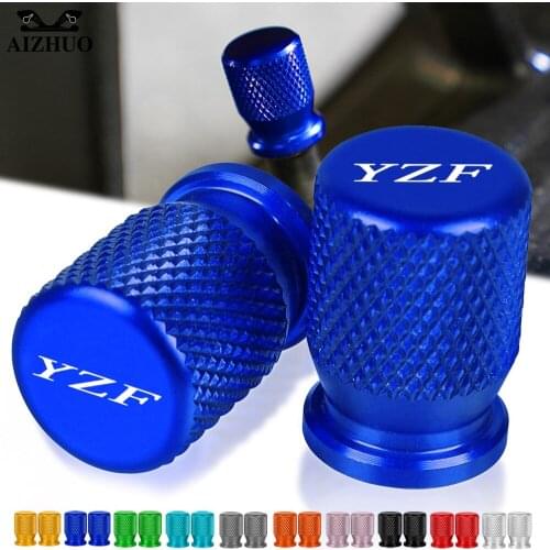 YFZ350 Motorcycle Tire Valve Air Port Cover Cap CNC Aluminum Accessories FOR YAMAHA YFZ 350 Banshee 2002-2008 2007 2006 YFZ LOGO