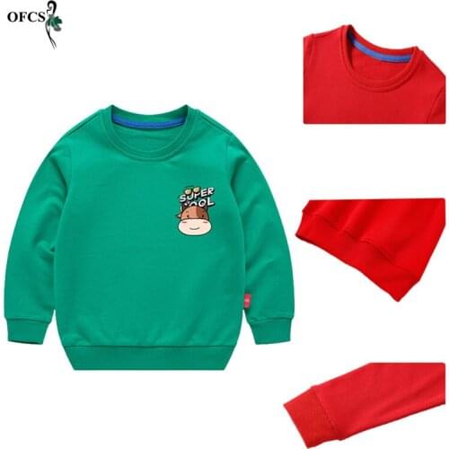 Best Selling New Products 2-12Y Girls Sweatshirt Tops Children Cotton Full T_Shirt Blouses Brand Quality Hoodies Kids Sweater12T
