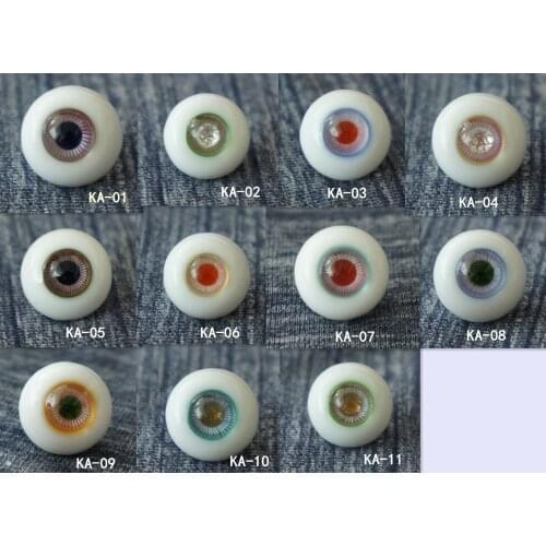 KA BJD doll glass eyes EKa series 1/12 1/8 YOSD MSD SD BJD eyes 22CM 24CM Hand made glass doll eyes