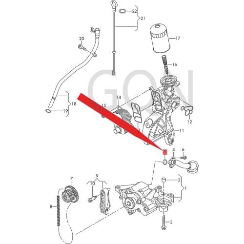 Seal ring Vol ksw age nNe wBe etl eLa man doM ult iva nTr ans por ter Cam pmo bil Ama rok Cla sic oJe tta Washer