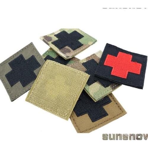 Military Fans 3D Embroidery Paste Backpack Paste Emergency Identification Badge