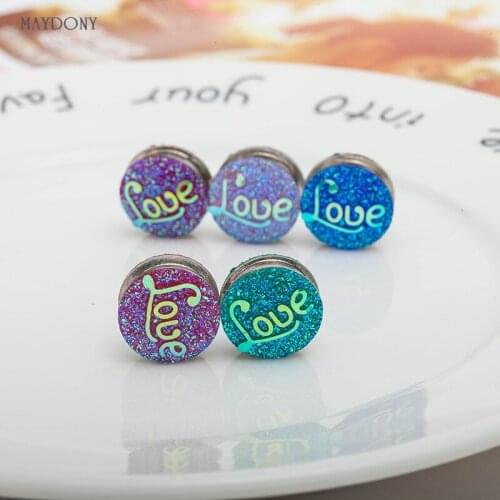 XT73 fashion headwear scarf magnet brooch Round hijab clips