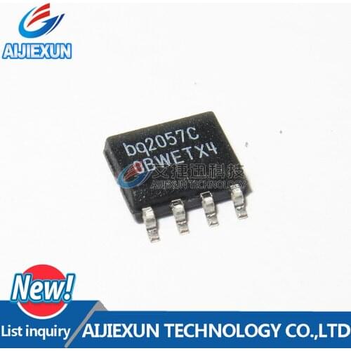 10Pcs BQ2057CSN SOP-8 Linear Charge Management Li-Ion/Li-Pol 2000mA 4.2V 8-Pin SOIC Tube in stock 100% New and original