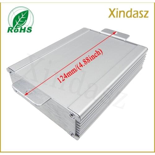 2pcs/lot Aluminium profile enclosure,aluminum instrument enclosure,aluminum project box enclosure 100*76*26.5mm