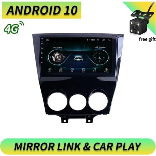 9 Inch 2Din Car Radio Android 10.0 Multimedia Autoradio Bluetooth Stereo Player GPS Navi Head Unit For 2003-2010 Mazda RX8