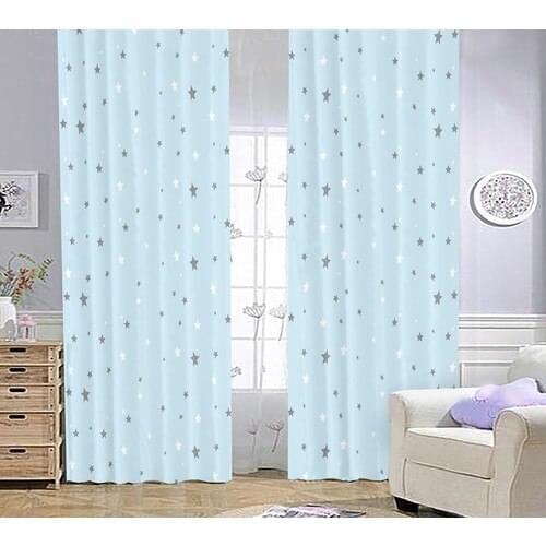Bebişim Carpet Star Bİ76 Children 'S Room Backdrop Curtain 140x200 cm