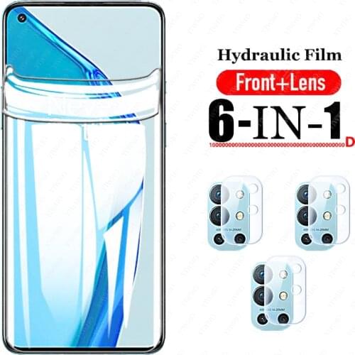 Hydrogel Film for One Plus 9r Front Screen Protectors on Oneplus9r No Glass for Oneplus 9R 9 R 2021 5G Back Camera Lens Glass