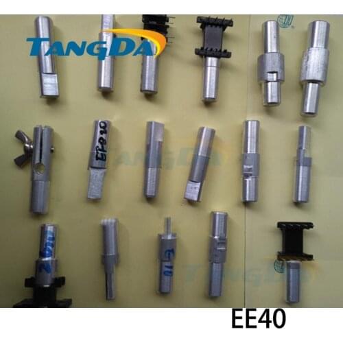 Tangda EE EE40 Jig fixtures Interface:12mm for Transformer skeleton Connector clamp Hand machine Inductor Clips