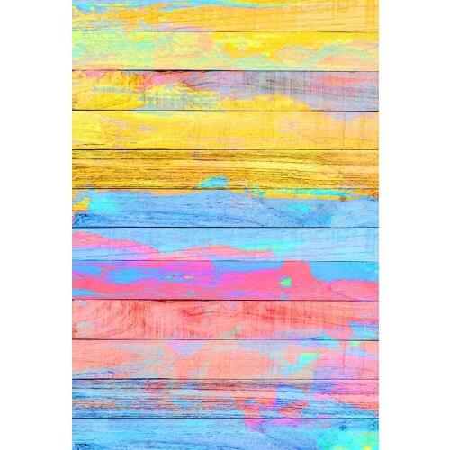 Colorful wooden backdrops backgrounds fabric model art photo backdrops for photographer studio accessories photophone lv-1938