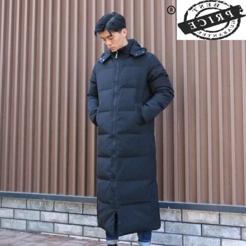 Jacket Winter Down Men Thick Warm High Quality 20% White Goose Down Coat Male Hooded Mens Clothing 2021 Casual Outwear LW