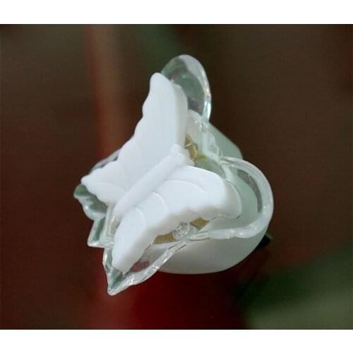 Night lantern festival plug Gags & Practical Jokes Cute Colorful Butterflies Small Night Lantern Festival Can Bedroom Berth