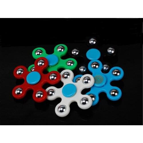 Newest Pentagon Gyro Focus Toy Gifts Color Random Stress Relief Toy Spinner