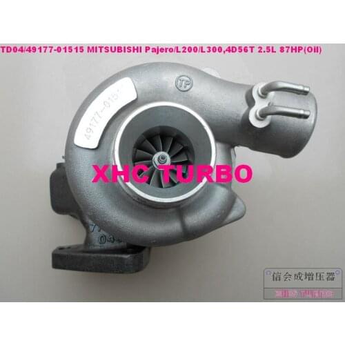 NEW TD04 49177-01510 Turbo Turbocharger for MITSUBISHI L200 Pajero Shougun Delica,4D56 2.5L 87HP 3Holes(Oil)