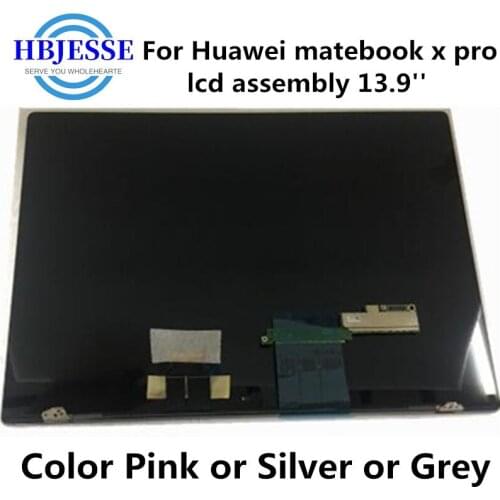 Original For Huawei huawei matebook x pro lcd assembly 13.9 inch upper half touch screen LCD screen LPM139M422 13.9 inch