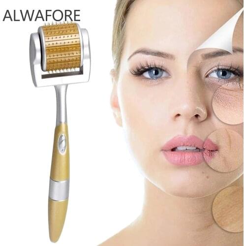 Professional Titanium ZGTS Derma Roller 192 needles for Face Care and Hair-loss Treatment CE Certificate Proved