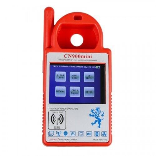 V5.18 Smart CN900 Mini Transponder Bluetooth4.0 Key Programmer for 4C 46 4D 48 G Chips Support Frequency 850/900/1800/1900MHZ