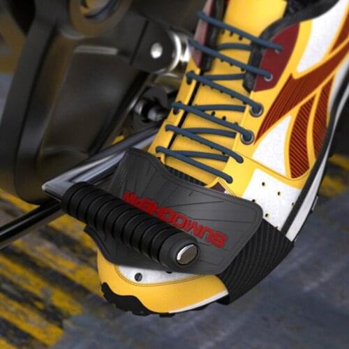 Motorcycle Gear Shift Pad Adjustable Protective Shoe Boot Cover Protector Tool