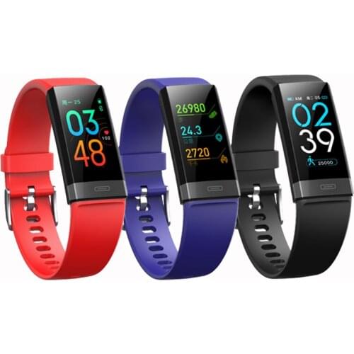 V100 real time continuous dynamic heart rate waterproof exercise step sleep monitoring intelligent Bracelet
